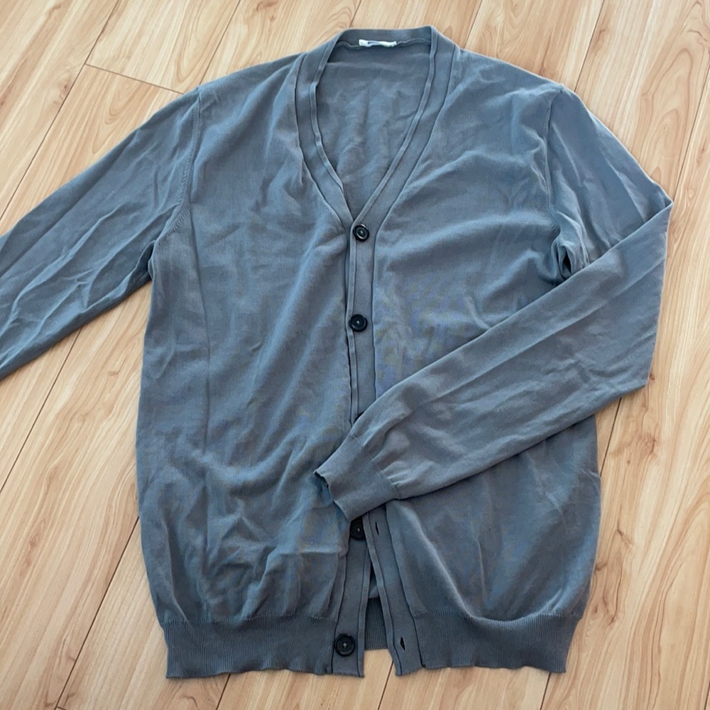 New Jil Sander 100% cotton cardigan
